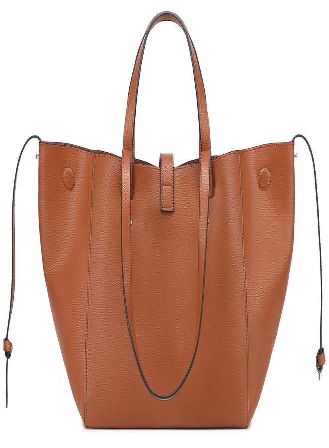 sqlp Shopper Bag Women's Large Leather Handbag for Women Large Handbags Big Bag Work Handbags for Women Shoulder Bags, camel, Einheitsgröße - Image 5