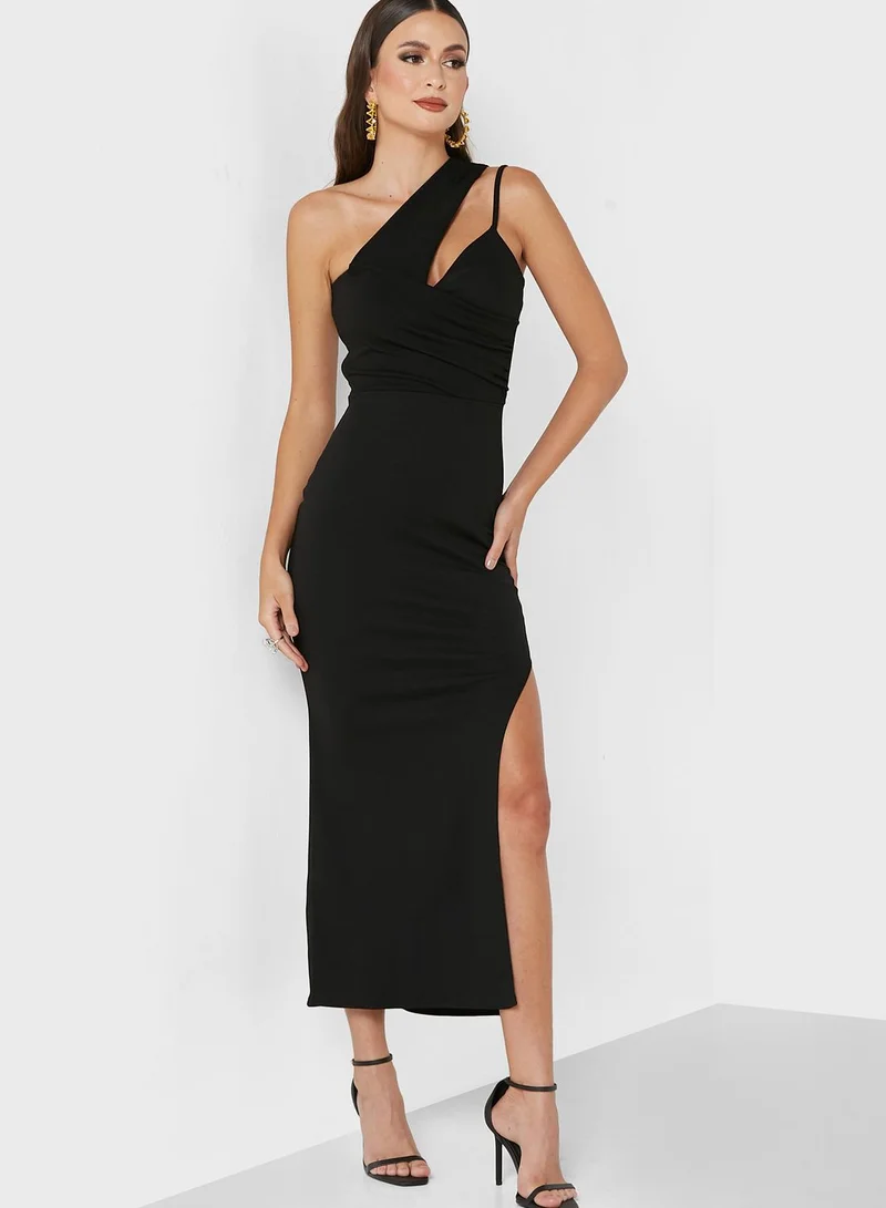 Ella Limited Edition Asymmetric Slit Dress