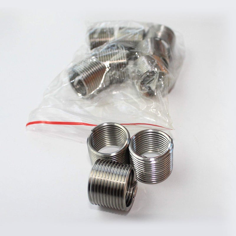 20Pcs Metric Thread Repair Insert Kit M5 M6 M8 M10 M12 M14 Helicoil Car Pro Coil Tool   M10 * 1 - Image 4