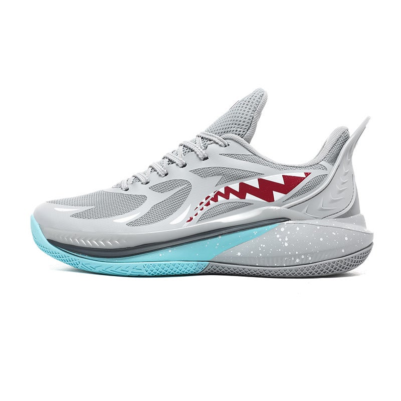 Sonic 12 Basketball Shoes Men'S Great White Shark Children'S Boys Big Children'S Sneakers Primary School Students Teenagers Professional Actual Combat Men'S Shoes - Image 5