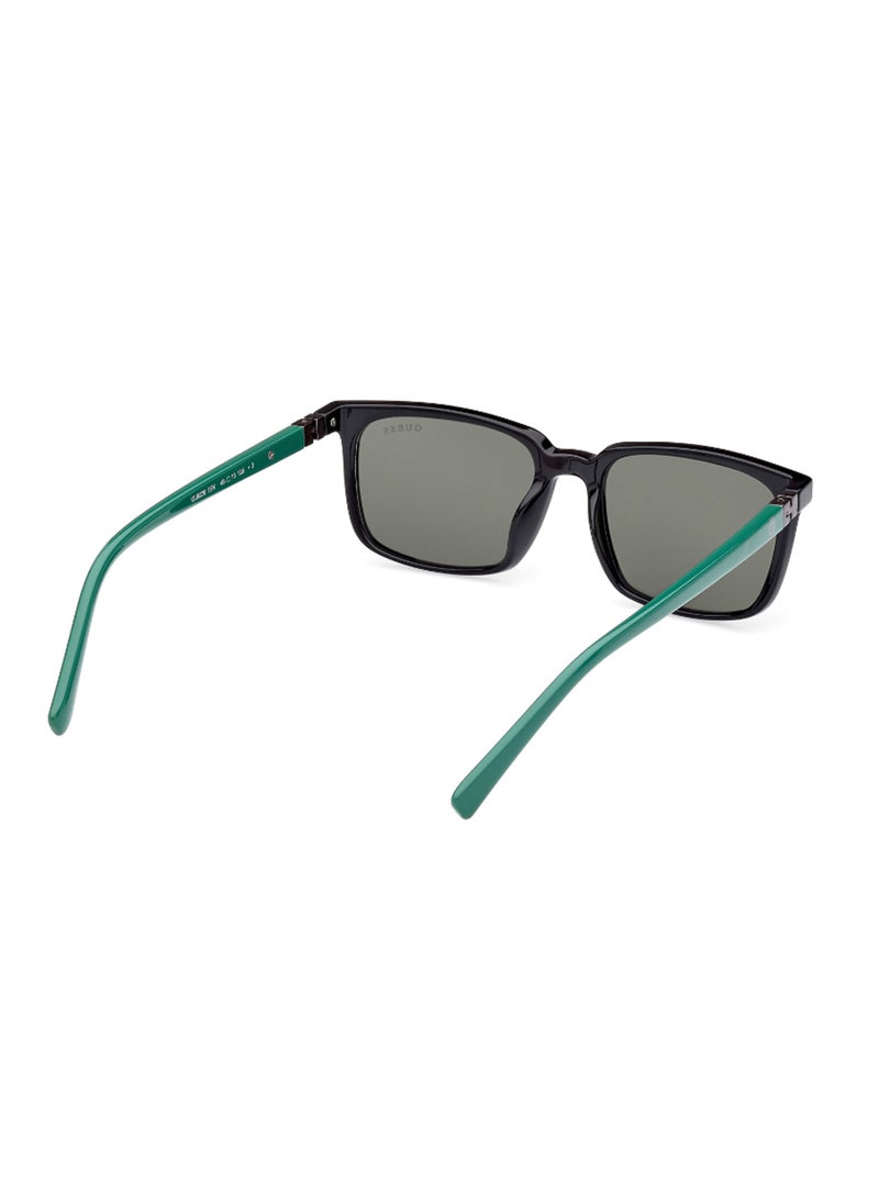 GUESS Kids Unisex UV Protection Rectangular Shape Sunglasses - GU923605N49 - Lens Size: 49 Mm - Black  - Image 5