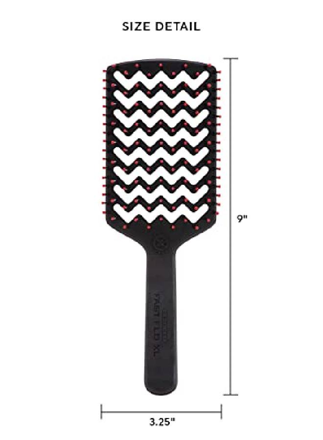 Cricket Static Free Fast Flo Xl Vent Hair Brush For Blow Drying Styling Detangling Hairbrush For Long Short Thick Thin Curly Straight Wavy All Hair Types - Image 3