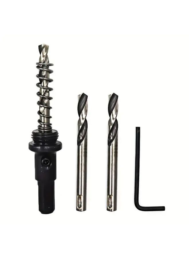 6 Inch Metal Hole Saw Kit 1 Set Includes 2 Drill Bits No Electricity Or Battery Needed - Image 5