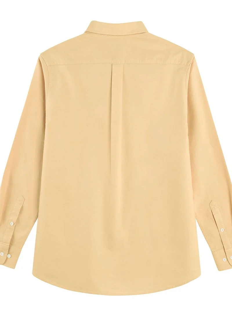 جيوردانو قميص أكسفورد رجالي بأكمام طويلة