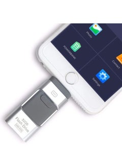 Generic Flash Drive Compatible with iPhone 256GB, USB Memory Stick Photo Stick External Storage Drive for iPhone iPad Android Computer  - Image 1