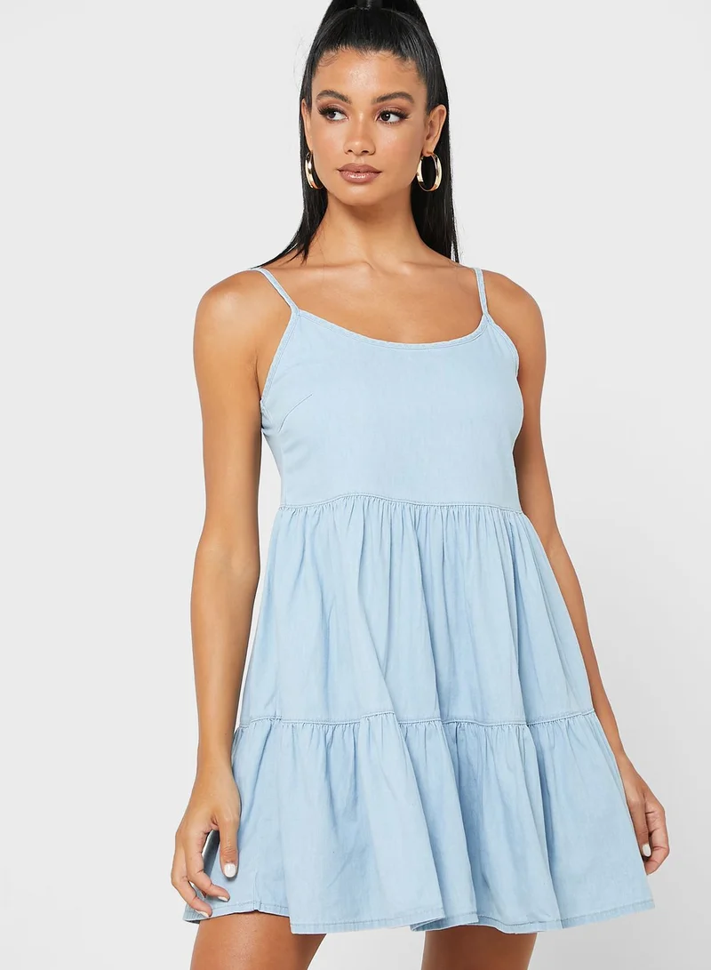 NEW LOOK Tiered Strappy Dress
