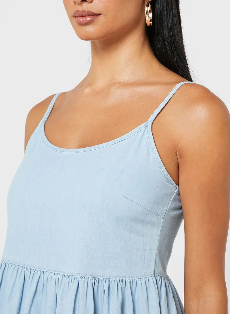 NEW LOOK Tiered Strappy Dress