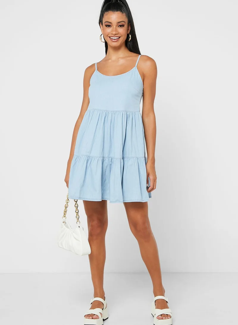NEW LOOK Tiered Strappy Dress