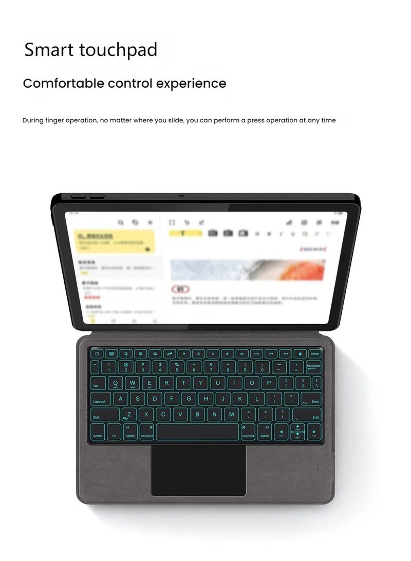 Lenovo Tab 10.1 2025 TB-311FU/XU Tablet Bluetooth Keyboard Case for Lenovo Tab 10.1 2025, Slim and lightweight design - Image 4