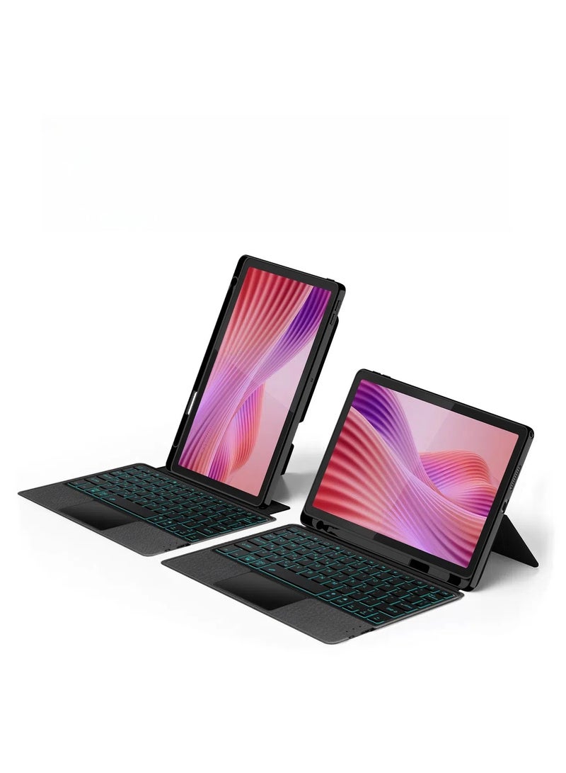 Lenovo Tab 10.1 2025 TB-311FU/XU Tablet Bluetooth Keyboard Case for Lenovo Tab 10.1 2025, Slim and lightweight design - Image 1