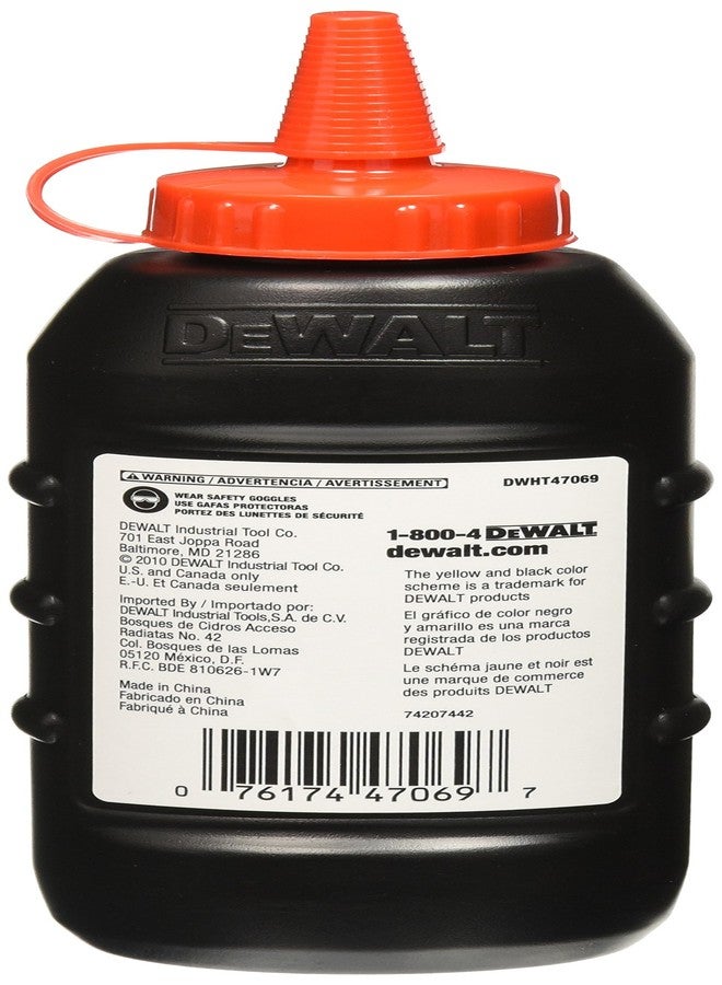 DeWalt DWHT47069L 8Oz Replacement Chalk, Red - Image 3