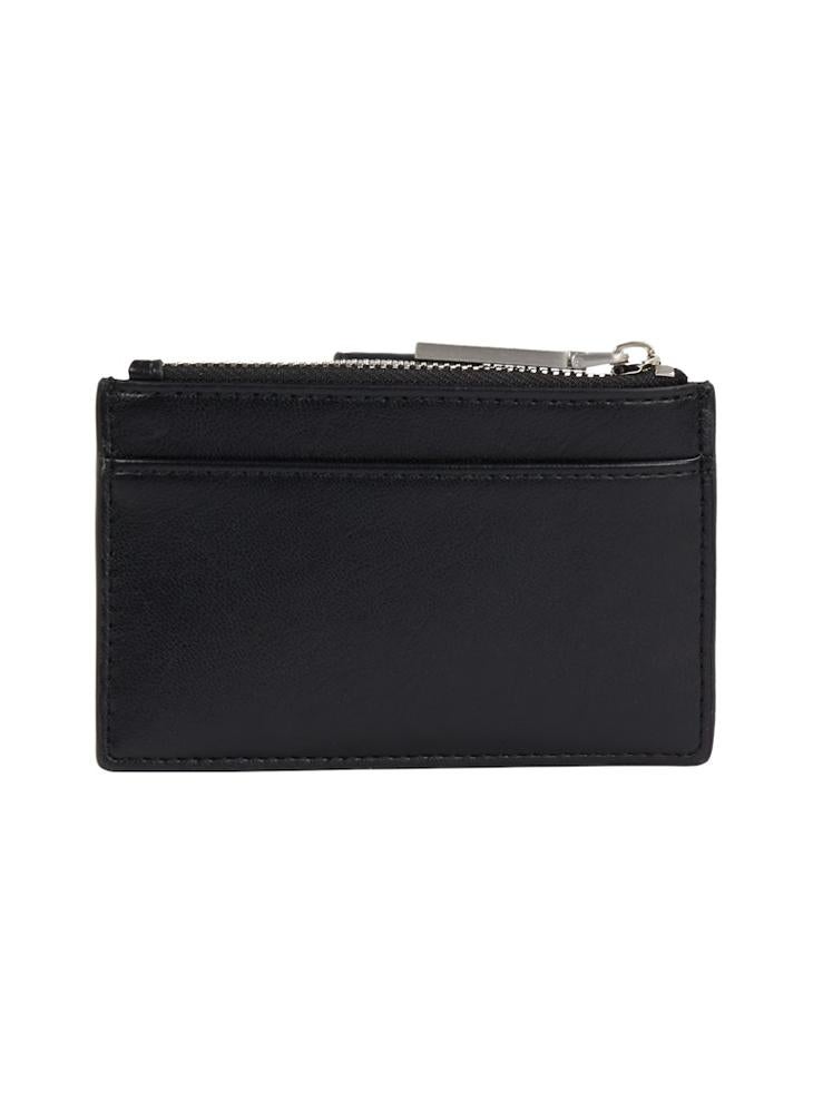 CALVIN KLEIN - HARDWARE SNAP TOP ZIP CARDHOLDER - Image 1