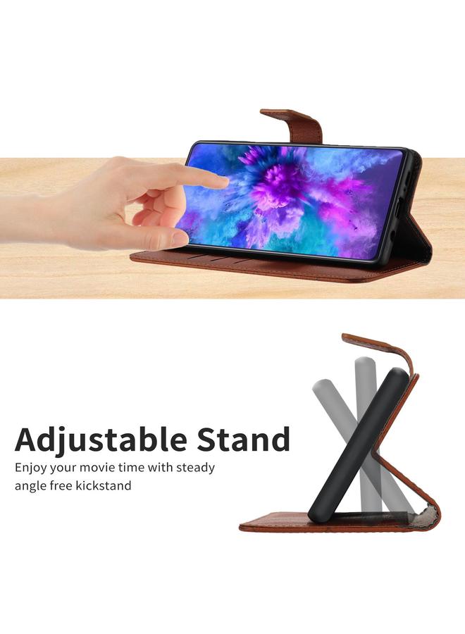 زبون جراب لهاتف Infinix Note 50 Pro 4G / Note 50 4G جراب هاتف جلدي بملمس شبكي معيني - Image 4