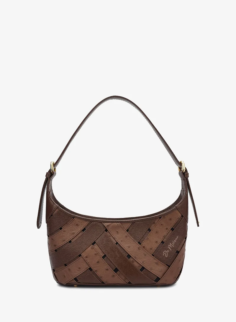 Da Milano Walnut Tresser Baguette (S) for Women | Best Price UAE