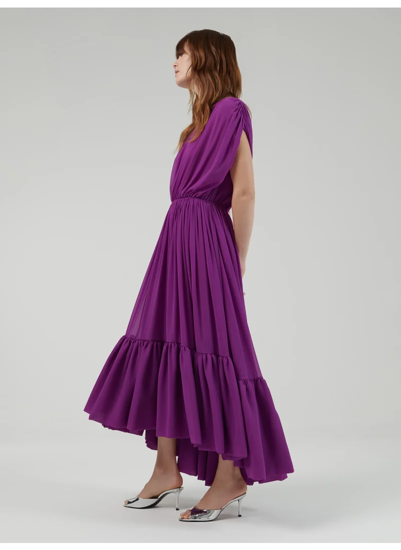 leem Frilled MaxiDress