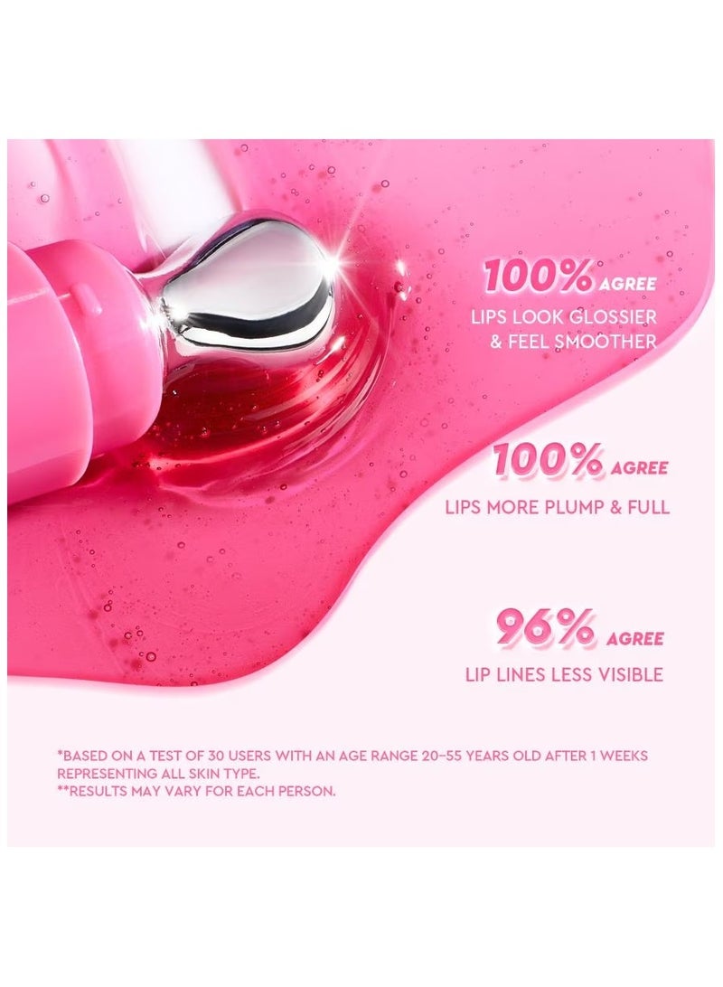 Glad2Glow Complete Set: AHA BHA PHA Intensive Peeling Solution Serum 50ml with Brightening Charm Lip Serum 01 Strawberry Glaze 7g - For Glowing Skin, Brightening Dark Spots, and Acne Treatment - Image 5