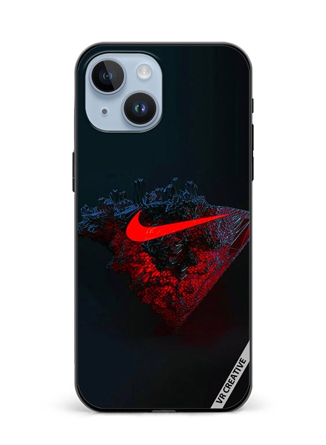 VR CREATIVE Protective Case Cover For Apple iPhone 15 Nike Design Multicolour - Image 1