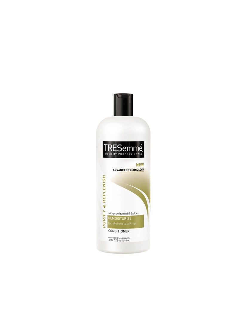 Tresemme Pro VitaminB5 And Aloe Remoisturize Conditioner For Unisex 32oz 946 Ml