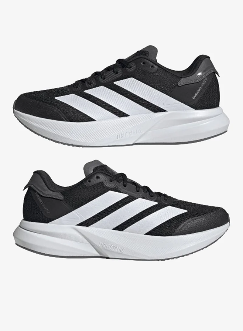 Adidas CBLACK/FTWWHT/GREFIV Duramo Speed 2 Running Shoes for Men | Best Price UAE