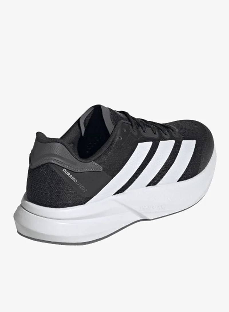 Adidas CBLACK/FTWWHT/GREFIV Duramo Speed 2 Running Shoes for Men | Best Price UAE