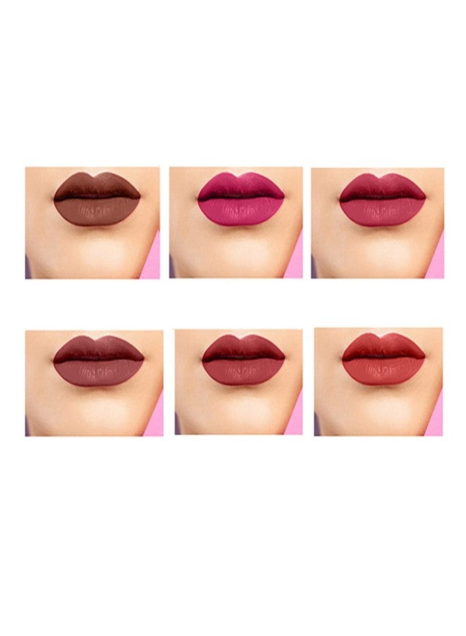 كرايونز أحمر شفاه كرايونز كيوت بوب غير لامع، مقاوم للماء، مقاوم للتلطخ، 3.5 غرام لكل لون، متعدد الألوان (عبوة من 12 قطعة) - Image 3