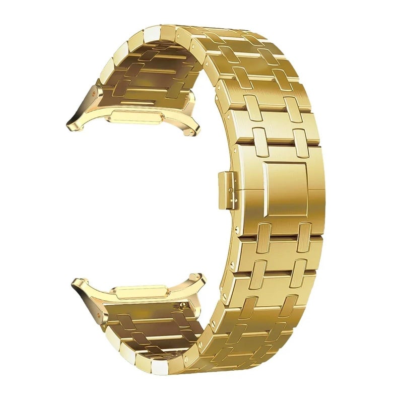Watch Ultra 47mm سوار معصم معدني بدون فجوات لون B - Image 2