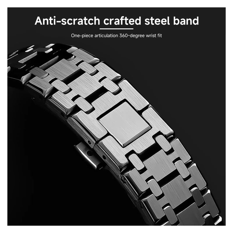 Watch Ultra 47mm سوار معصم معدني بدون فجوات لون B - Image 5