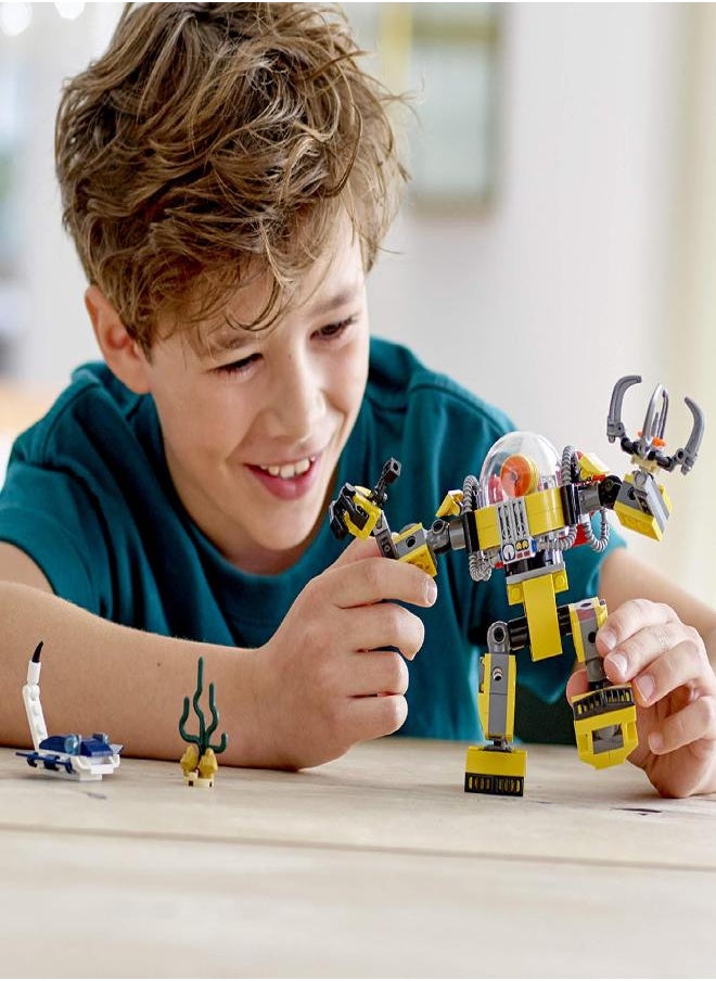 LEGO - LEGO Creator 3in1 Underwater Robot 31090 Building Kit (207 Pieces) - Image 1
