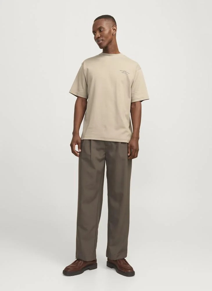 JACK & JONES  Crew Neck T-Shirt for Men | Best Price UAE