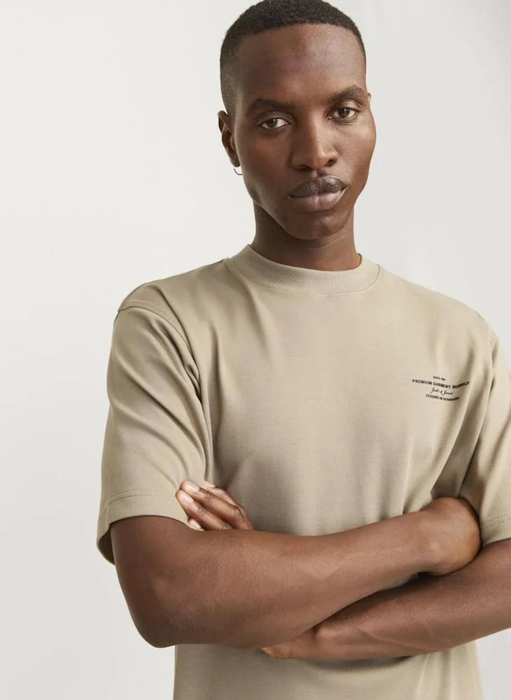JACK & JONES  Crew Neck T-Shirt for Men | Best Price UAE