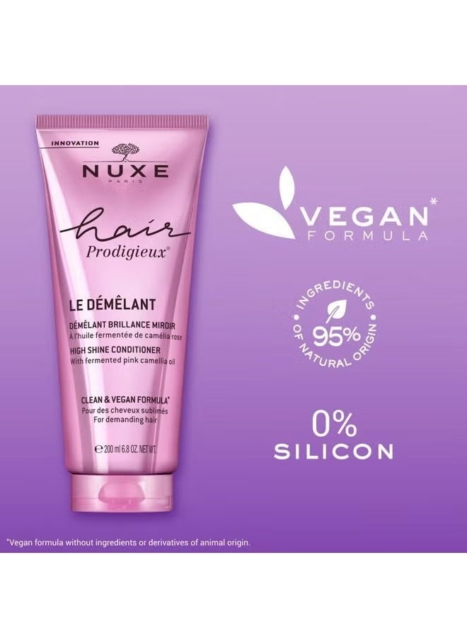 نوكس بلسم NUXE Hair Prodigieux Le Démêlant عالي اللمعان 200 مل - Image 5