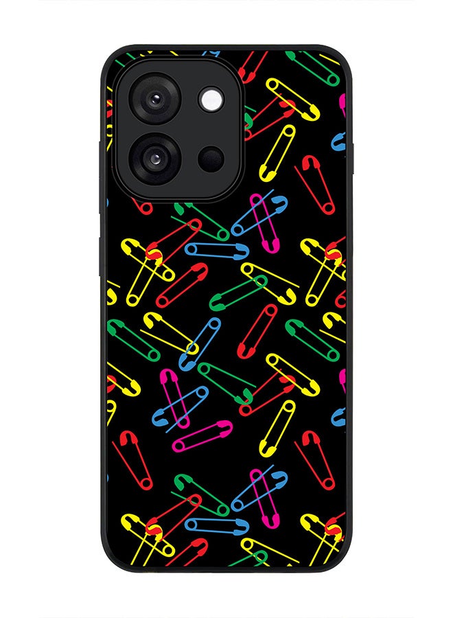 Stylizedd For OnePlus 13s / 13T Case,Slim fit Camera Protection, Shockproof Thin Phone cover  - Safety Pins