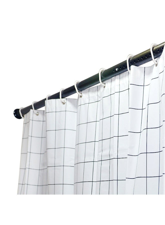 POWER Extendable Curtain Rod No Drill Tension Rod Adjustable Shower Curtain Rod Heavy Duty Spring Rod for Window Bathroom Closet Clothes Hanging - Image 5