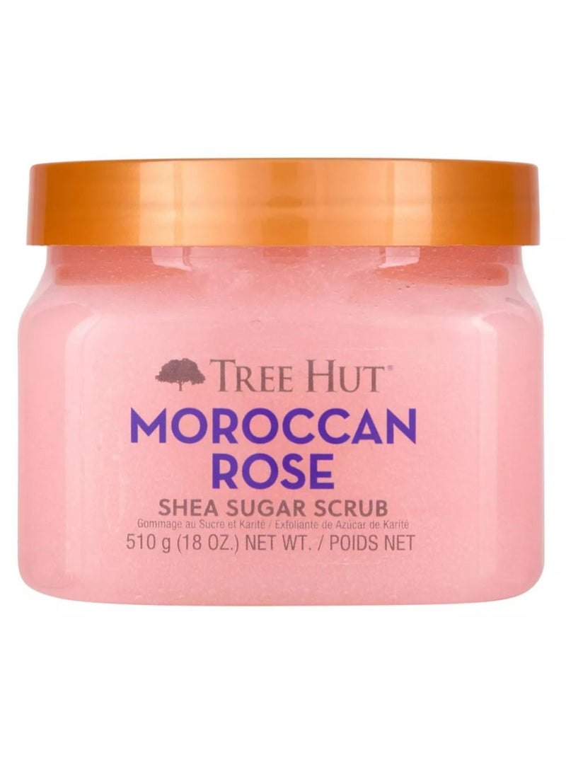تري هت مقشر السكر والشيا والورد المغربي 18 أونصة - Image 1