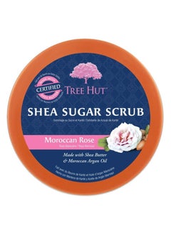 Tree Hut TREE HUT SHEA SUGAR SCRUB MOROCCAN ROSE 18OZ  - Image 2