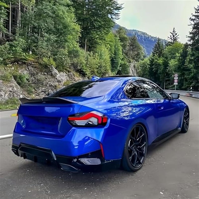 Wivplex Glossy Black Rear Trunk Spoiler for BMW - Image 3