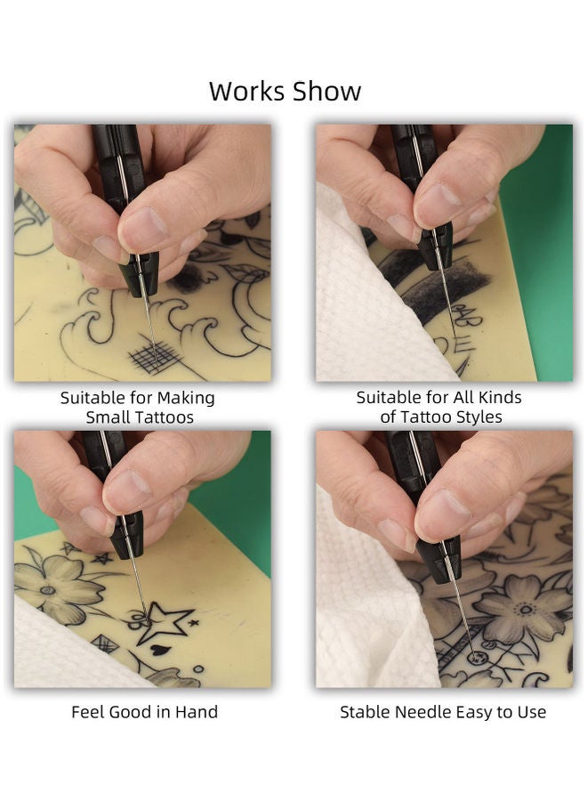 Hand Poke And Stick DIY Tattoo Kit Multicolour - Image 5