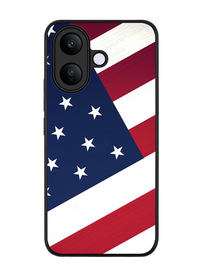 Stylizedd For vivo V60 Lite 5G / V60 Lite 4G Case,Slim fit Camera Protection, Shockproof Thin Phone cover  - Flag Of US - Image 1
