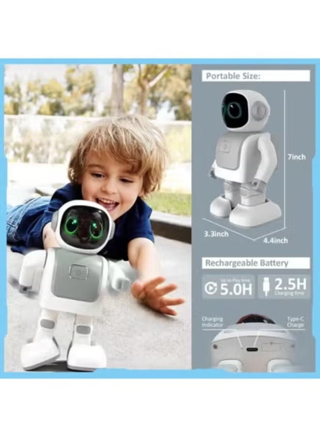 Dancing Robot Speaker-Dancing Robot Toys for Kids, Portable Dancing Bluetooth Speaker, Intimate Companion for Adults&Kids, Programmable Interactive Toys with Android&iOS APP Remote - Image 5