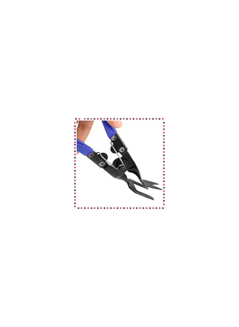 Generic 19-Piece Trim Removal Tool Kit with Clip Pliers, Auto Fastener Remover, Pry Tools for Car Door Panels, Moldings, Emblems, and Window Trims, Includes Storage Bag.  - Image 3