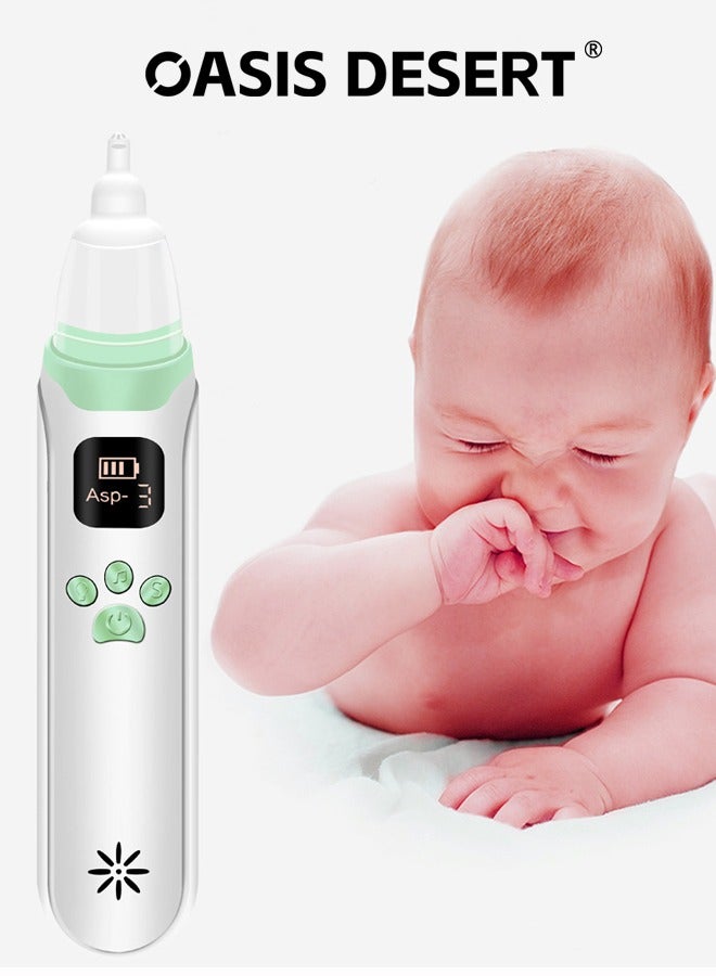 OASIS DESERT Electric Silent Baby Nasal Aspirator Family Children's Nasal Congestion Clearing Device - Image 5