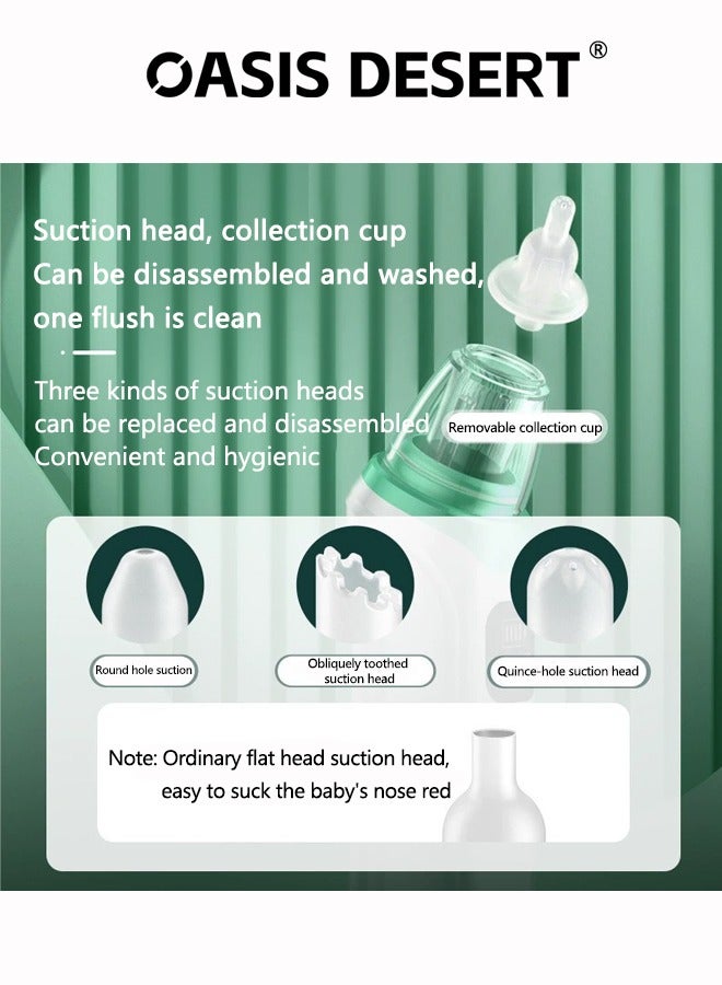 OASIS DESERT Electric Silent Baby Nasal Aspirator Family Children's Nasal Congestion Clearing Device - Image 4