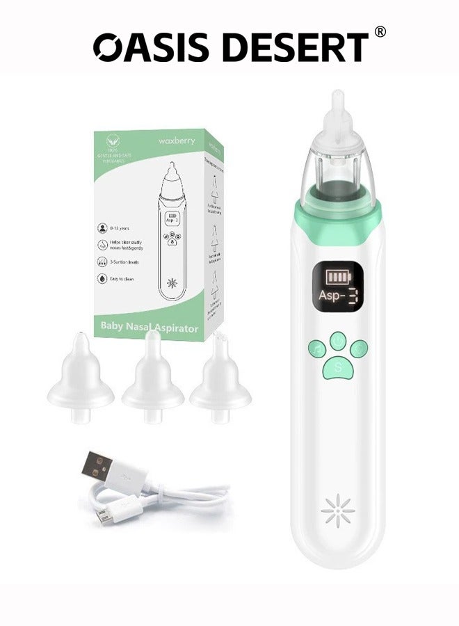 OASIS DESERT Electric Silent Baby Nasal Aspirator Family Children's Nasal Congestion Clearing Device - Image 1