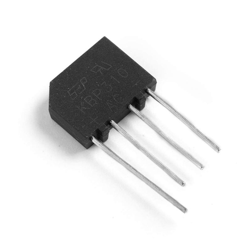 Bridgold 20pcs KBP310 Bridge Rectifier Diode Single Phase, 1000 V/3A,Full Wave 3 Amp 1000Volt Electronic Silicon Diodes,4Pins - Image 2