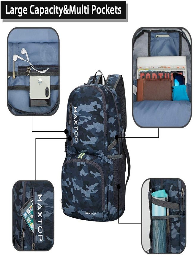 MAXTOP 40/50L Lightweight Packable Backpack for Hiking Traveling Camping Water Resistant Foldable Outdoor Travel Daypack - Image 3