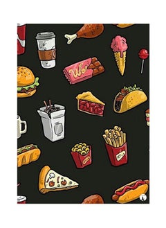 RKN Food Metal Plate Poster Multicolour 15x20centimeter 