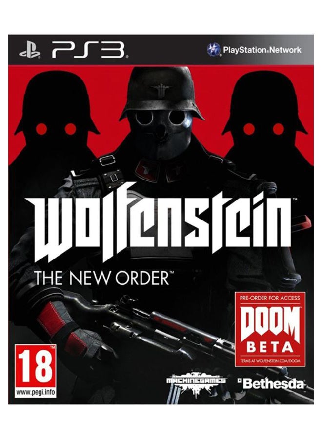 بيثيسدا لعبة Wolfenstein The New Order - (إصدار عالمي) - الأكشن والتصويب - playstation_3_ps3 - Image 1