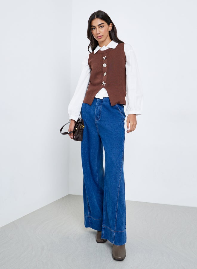 ستايلي جيليه بدون أكمام بتفاصيل مُنمقة - Image 2