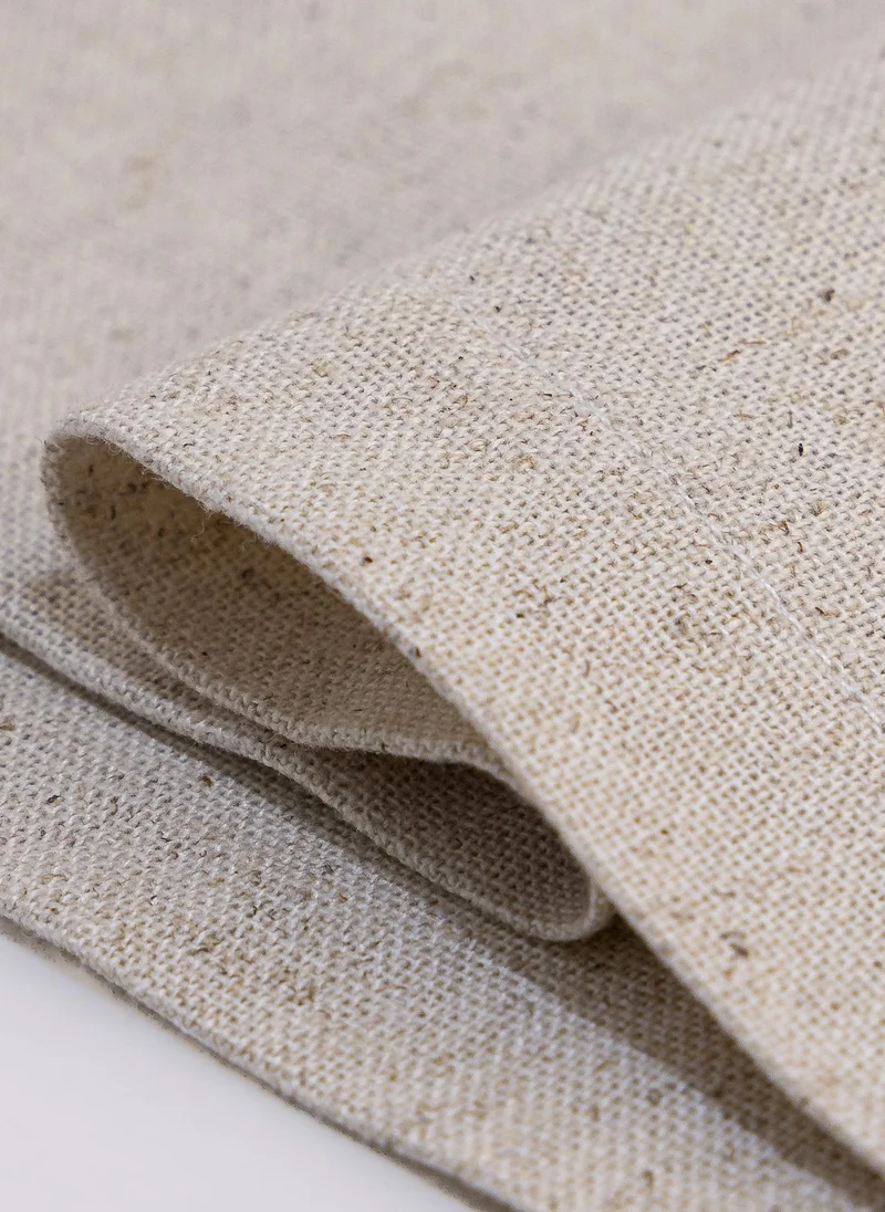 Shapes BEIGE COMFORT LINEN BLEND SHIRT SET for Women | Best Price UAE