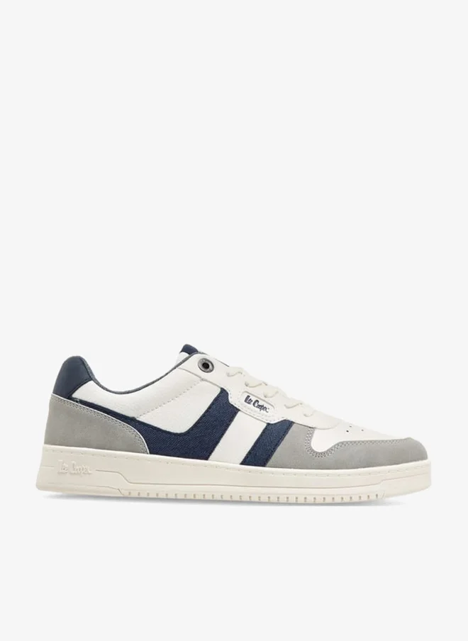 Lee Cooper Men's Panelled Lace-Up Ankle Sneakers